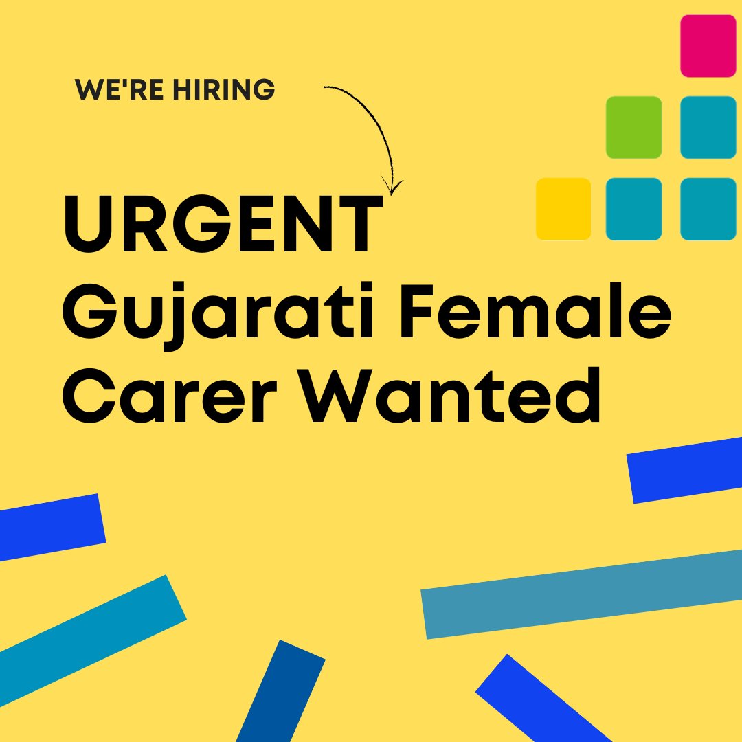 HarrowCarers's tweet image. *Gujarati Female Carer Wanted URGENT*
➡️AREA: #Ealing HA4
➡️Supporting a lovely #Gujarati lady in the mornings
➡️More work available 
➡️If interested, please call HR Administrator 03300882224 or email Bhumi.agravat@harrowcarers.org

#caresupportworker #ealing #harrowcarers
