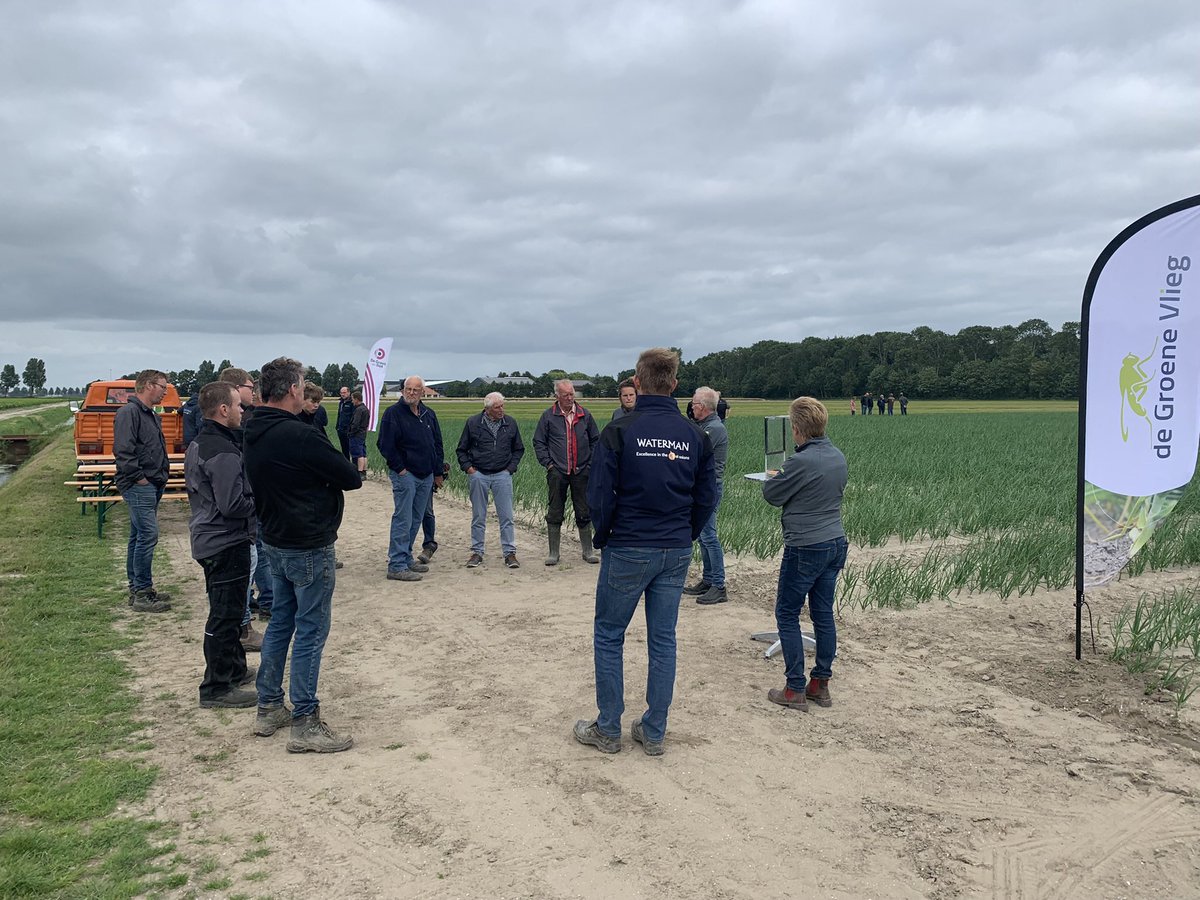 Weer een succesvolle en goed bezochte middag gehad om kennis van de #uien te delen! Uitdagingen, markt, proeven, meeldauw vrije uien…bedankt bezoekers en <a href="/Waterman_Onions/">Waterman Onions BV</a> <a href="/HLBbv/">HLB</a> <a href="/Profytodsd/">Profytodsd</a> <a href="/DeGrootenSlot/">De Groot en Slot</a> samen naar een toekomstgerichte teelt!