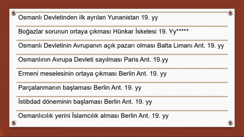 10Sinavhaz's tweet photo. KPSS SINAVINDA ÇIKABİLECEK EN ÖNEMLİ KONULAR (OSMANLI DEVLETİ 2) https://t.co/cfJ8JvU661