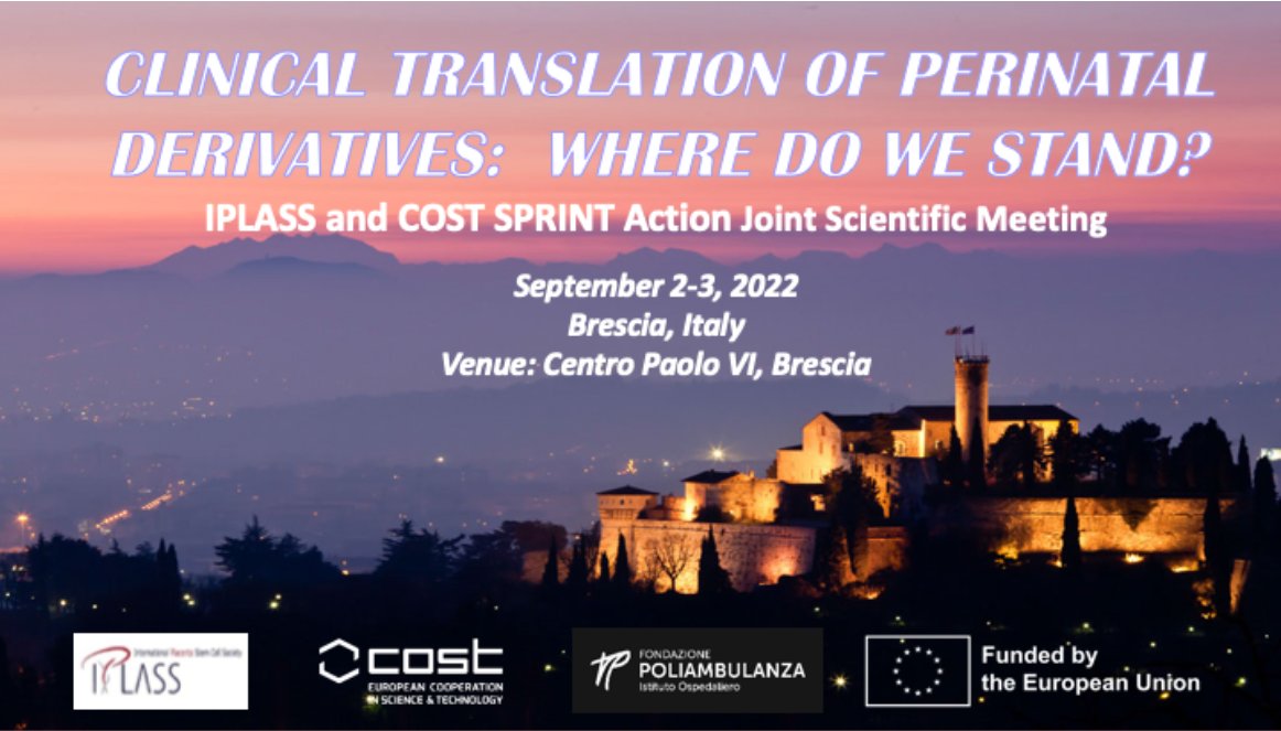 The final program for the 6th IPLASS Meeting that will be held September 2-3 in Brescia is now available on our website. Don't miss this opportunity! Go ahead and register at iplassociety.org/iplass2022meet…