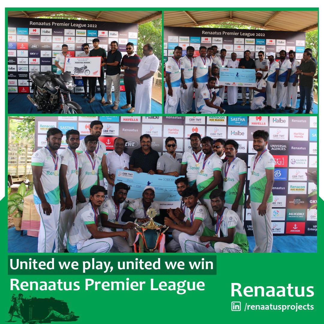 renaatusproj's tweet photo. #LifeatRenaatus

What a wonderful month! The curtain closes on our 3rd edition of Renaatus Premium League, and our teams had an exhilarating time playing to their strengths and reconnecting with the glorious game. https://t.co/AMxx3asHYt
