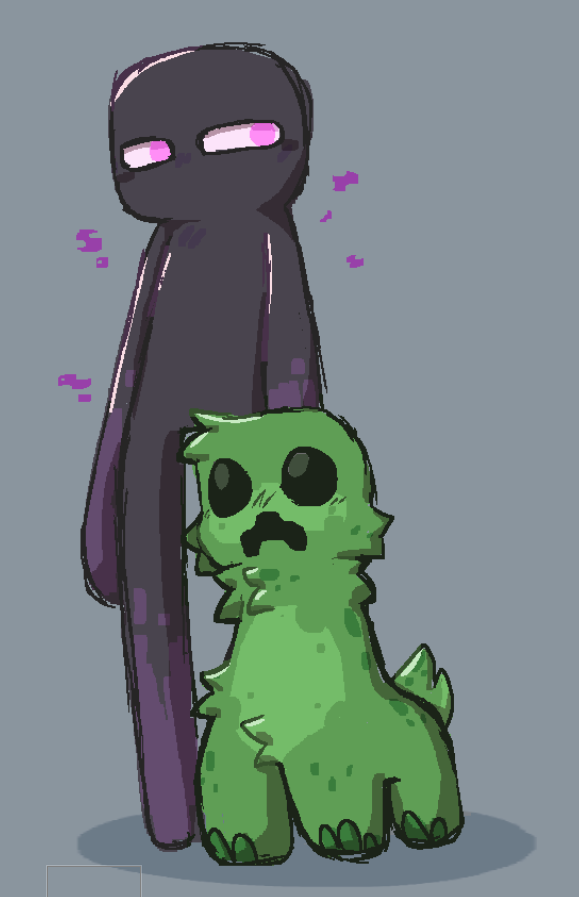 goopersart's tweet photo. tall and small https://t.co/Wa7nDGjY9v