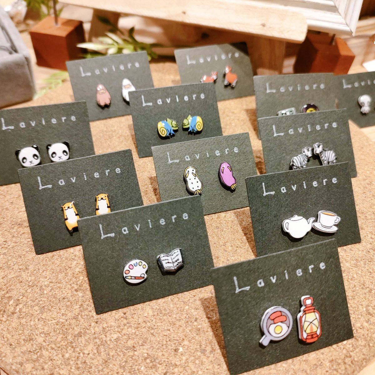 HandmadeSelect's tweet photo. #ハンドメイドガーデンズ 
#池袋サンシャイン アルパ1F

#HMGおすすめクリエイター
#Lavier
大人気の可愛い動物さんたち🐼🐦🐧💚あなたの大好きな動物もみつかるかも♪

#アクセサリー
#ハンドメイド 
#ハンドメイドアクセサリー 
#池袋 #hmg_cm https://t.co/oI3Hwh07X2