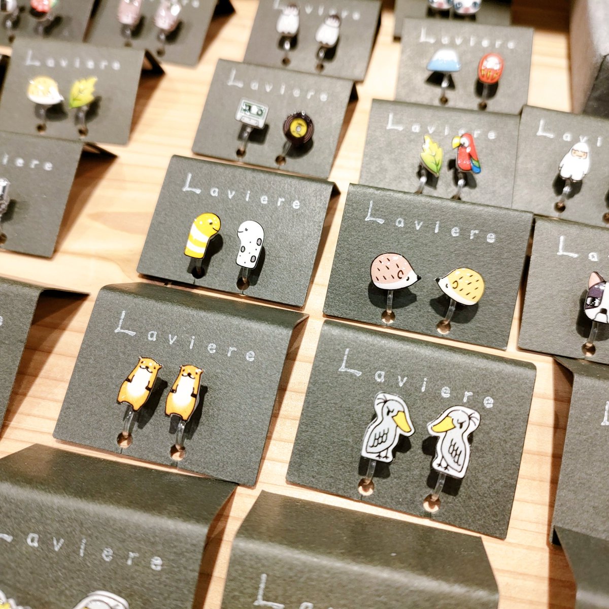 HandmadeSelect's tweet photo. #ハンドメイドガーデンズ 
#池袋サンシャイン アルパ1F

#HMGおすすめクリエイター
#Lavier
大人気の可愛い動物さんたち🐼🐦🐧💚あなたの大好きな動物もみつかるかも♪

#アクセサリー
#ハンドメイド 
#ハンドメイドアクセサリー 
#池袋 #hmg_cm https://t.co/oI3Hwh07X2