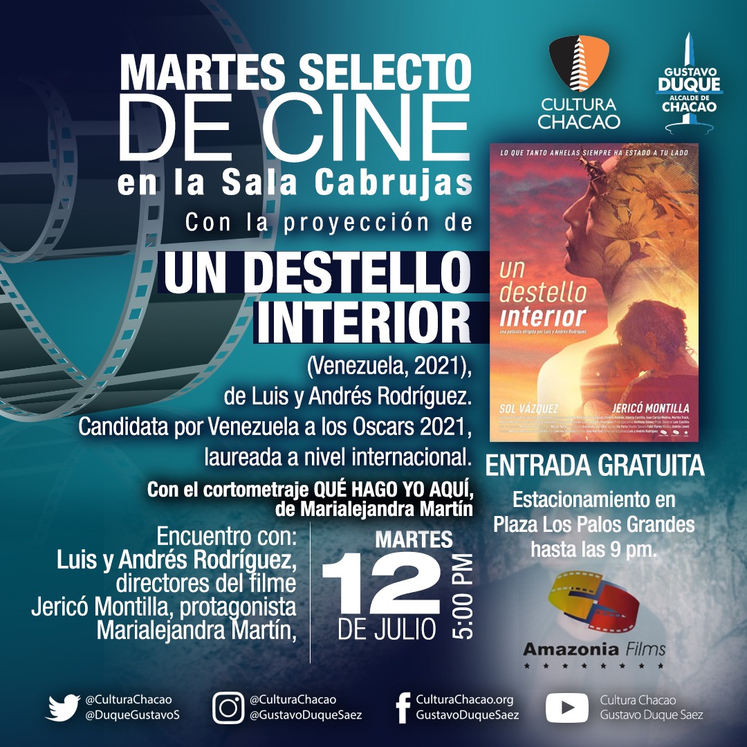 VEestrena's tweet photo. Un destello interior se presenta en Chacao
#cinevenezolano https://t.co/KCSLq2H2uC