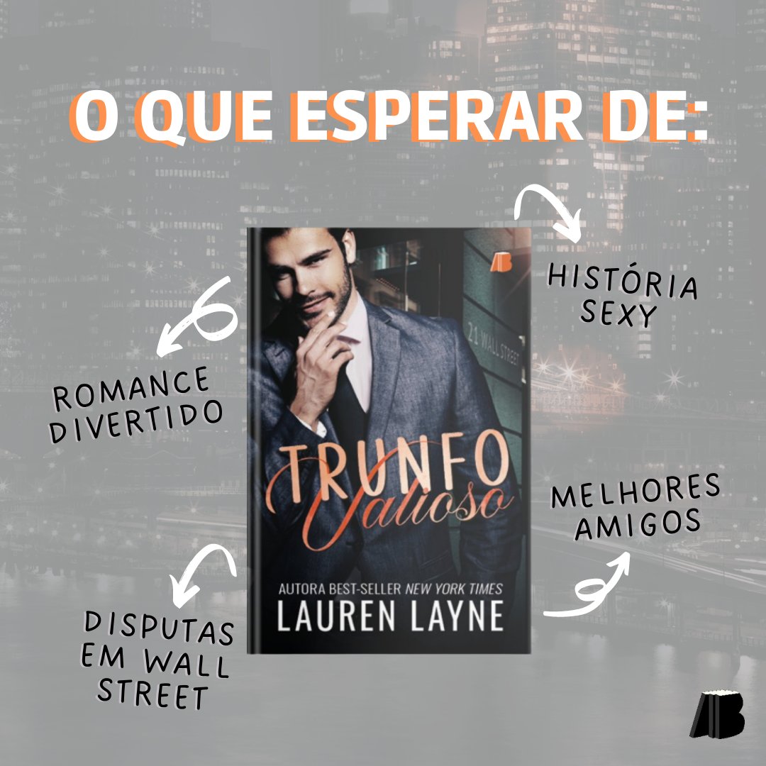AllBookEditora's tweet photo. Trunfo Valioso, da autora best-seller Lauren Layne, está chegando ao Brasil 💜 Já garantiu o seu exemplar na pré-venda com frete grátis + desconto + brindes?

Corre aqui: https://t.co/E7Amt81YBt

#LaurenLayne #euamoler #livroderomance #euamoler #dicadeleitura #allbookeditora https://t.co/OR2UBMTxOw