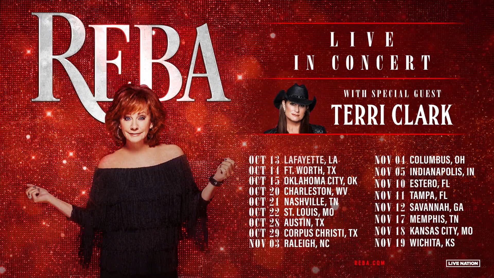 Reba McEntire on Twitter "I'm heading back out on tour this fall with