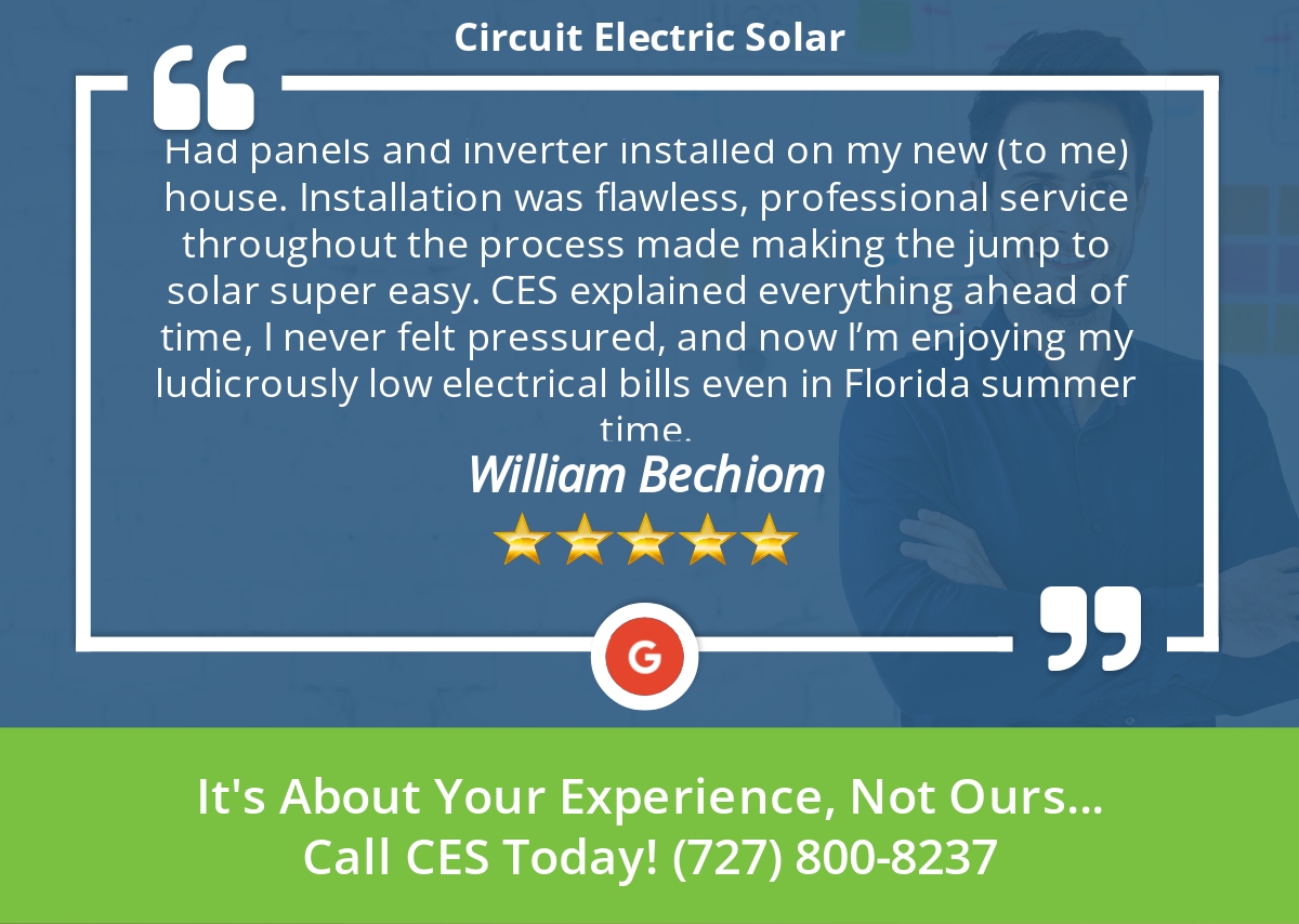 ces__solar's tweet photo. 5 Star: William B. "Had panels and inverter installed on my new (to me) house. Installation was flawless,..." https://t.co/FoQ0eFnP0g https://t.co/iU6TtrjeMI