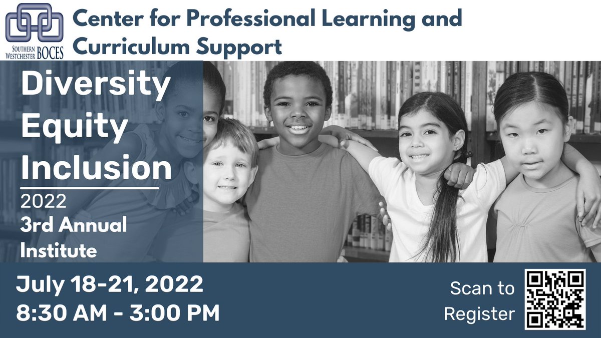 swbocesplcs's tweet photo. Join Us for our 3rd Annual DEI Institute! Click here to register: https://t.co/8eZALLdxjL
#swbocespd #summerinstitute #DEI https://t.co/bUl0K6zRui