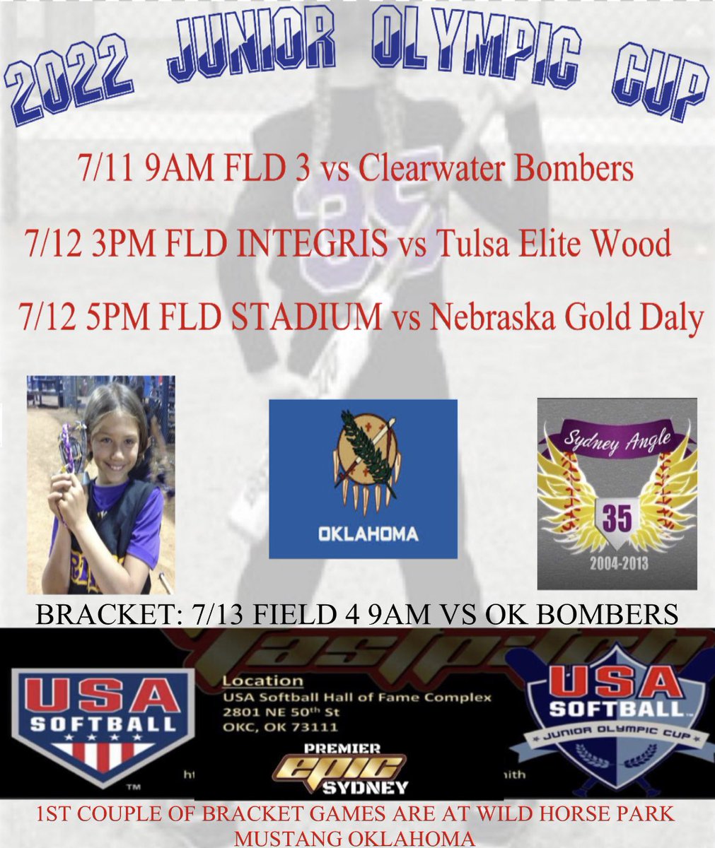 Next up <a href="/USASoftball/">USA Softball</a> JO CUP!! #epsyd