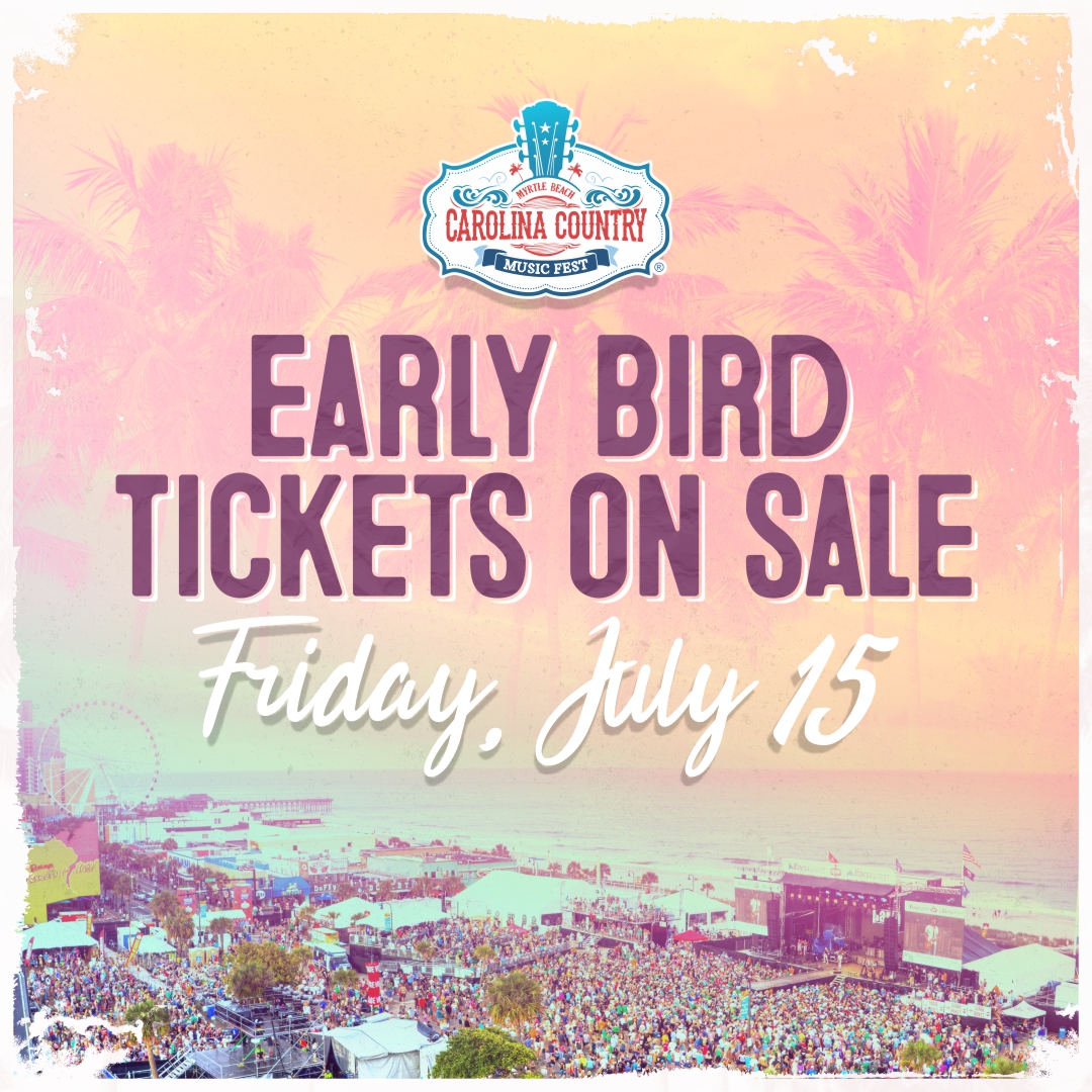 Carolina Country Music Fest on Twitter "CCMF 2025 Early Bird Tickets