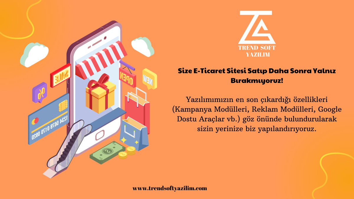 Size E-Ticaret Sitesi Satıp Daha Sonra Yalnız Bırakmıyoruz! #GraphicDesign #socialmedia #Webdesign #onlineshopping #logodesign
