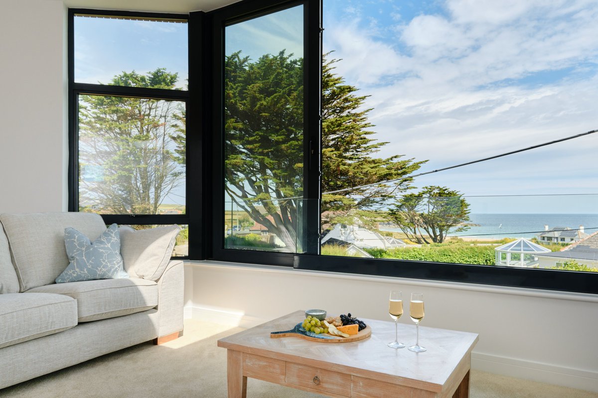 Taking a moment to sit and watch the waves roll in is the perfect way to spend a laidback afternoon at Poldhu. 

This charming home sits just moments from the golden sands of Harlyn Bay and welcomes family holidays on the coast. 

bit.ly/3P7cUcx