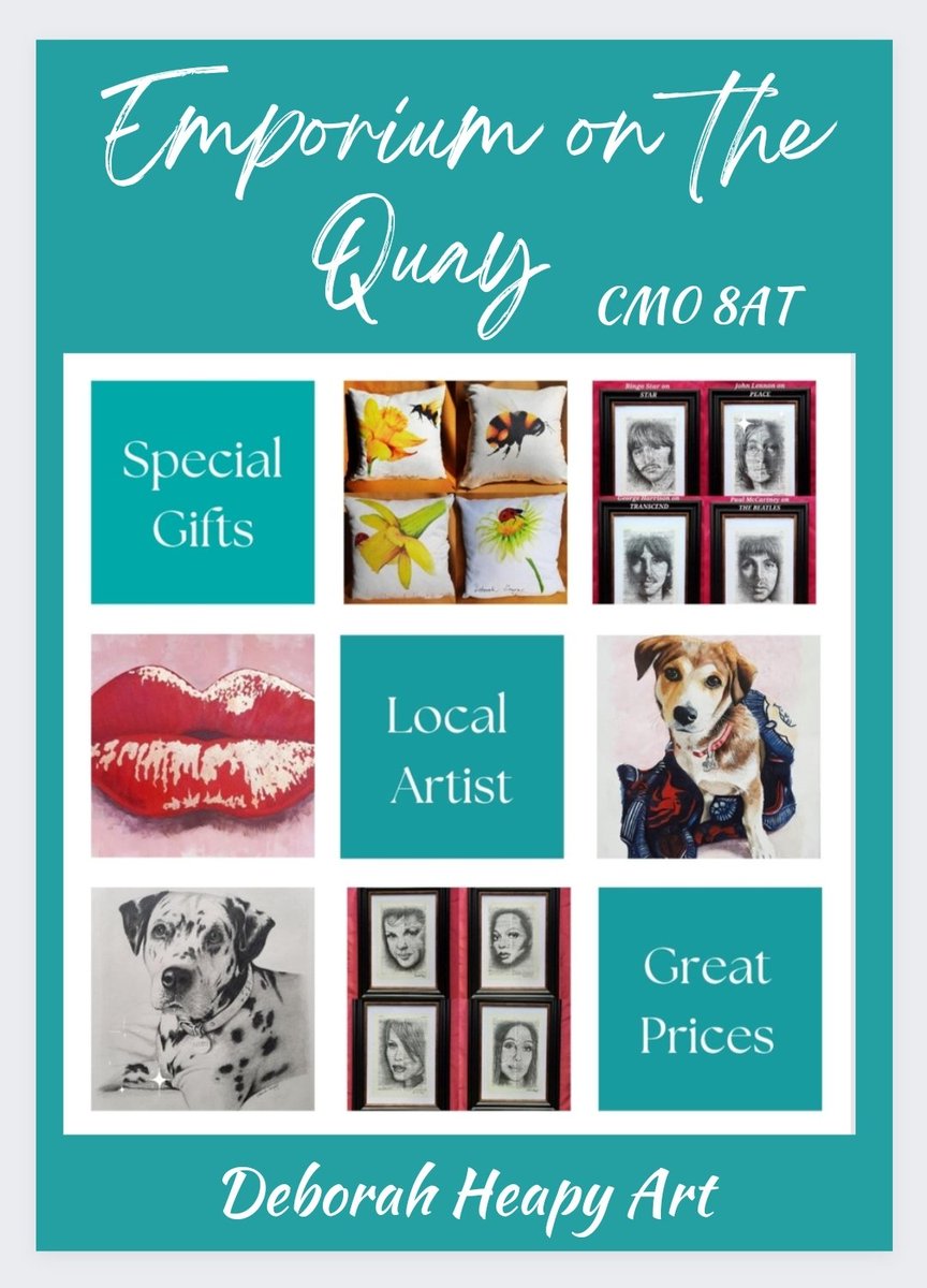 Please pay us a visit at our shop.
Like/follow and share ❤️ 
#art#artist# drawing #visit #burnhamoncrouch
#crafts #coast #essex #gifts #love #live #shoplocal #Emporium #new #friends #family #dog #rescue #itshappening 
@emporiumonthequay
@photoframesandart