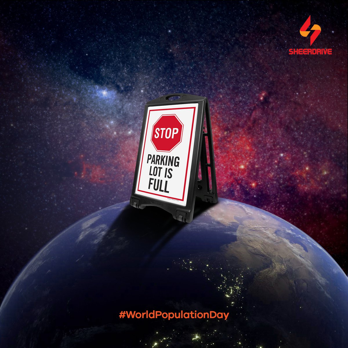 SheerdriveIndia's tweet photo. Let us all pledge to control population for a better tomorrow. 

#WorldPopulationDay https://t.co/4vKtVOrw2k