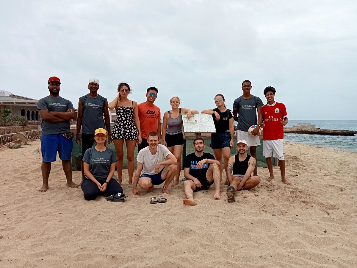 Privileged to have spent another night patrolling this beach for #seaturtles No nest but loads of fun with the community of #PedraDeLune #Sal #ConservationOptimism #NoPlanetB