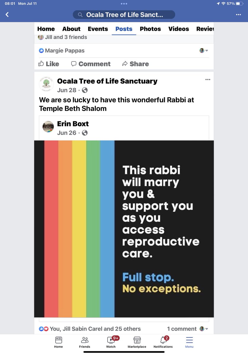 ocalatreeoflife's tweet photo. Both Temple Beth Shalom and @OcalaUcc are Open and Affirming congregations. Fully in support of @pflag_ocala 
#LoveIsLove 🏳️‍⚧️❤️🏳️‍🌈 #PFLAGproud https://t.co/j2y3uEBR46