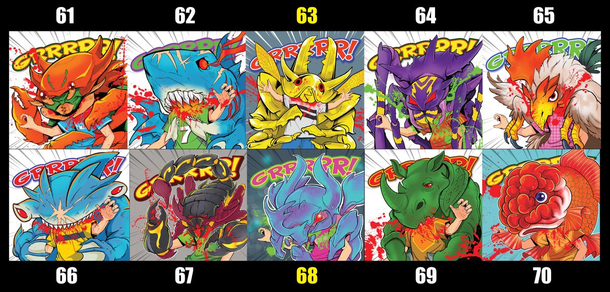 ☢️Welcome to MANEATER NFT 
No. 61 - 70 Now Available 
🎉0.01 - 0.015 ETH
Capture them for save our world.
✅opensea.io/collection/man…
join us 
✅discord.gg/HZnF29ySNp

#NFTCommunity #NFTTHAILAND #NFTartists #NFTshill #nftcollector #OpenSeaNFT  #NFTdrops