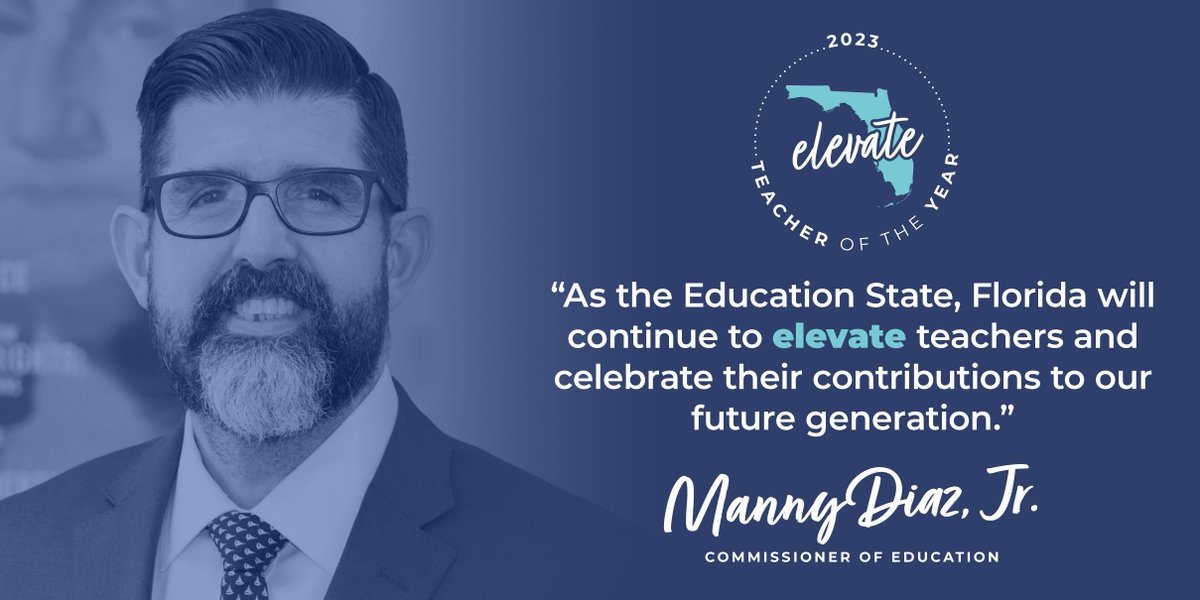 Today, <a href="/EducationFL/">Florida Department of Education</a> and Commissioner @SenMannyDiazJr welcome Florida’s 74 District Teachers of the Year to a week of celebration and professional learning! Follow along as we honor our #FL74STRONG.