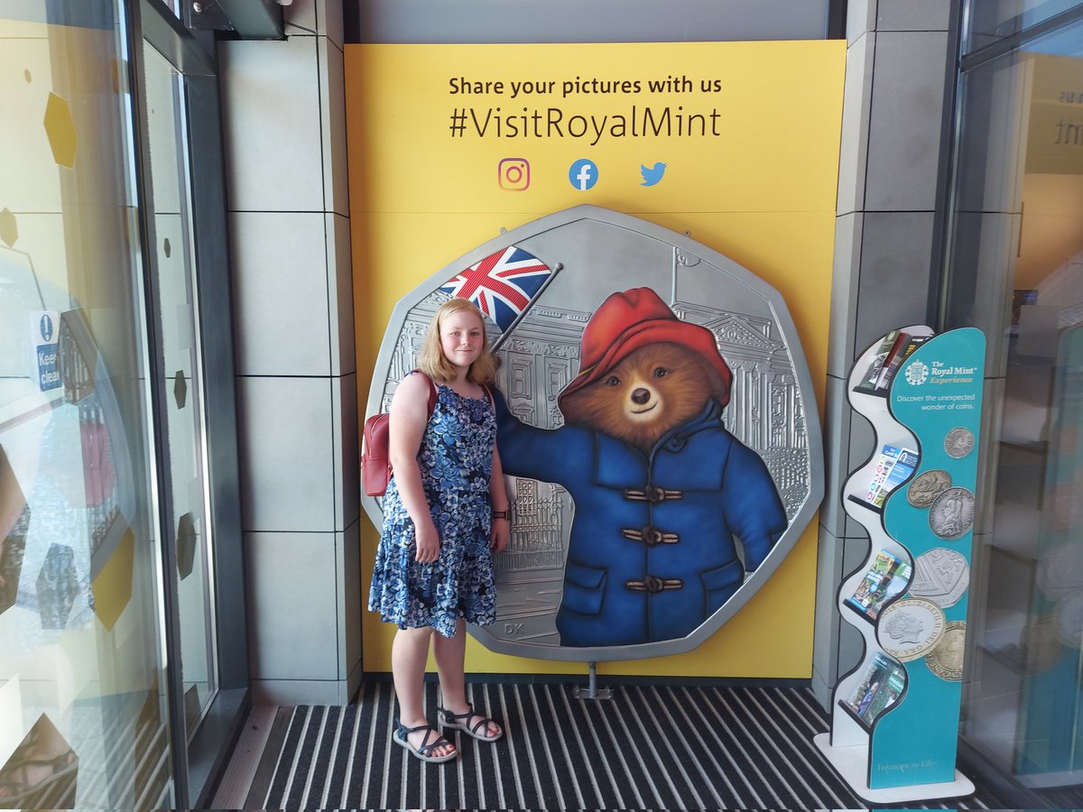 Loved our visit to <a href="/RoyalMintUK/">The Royal Mint</a> today set in a beautiful part of <a href="/visitwales/">Visit Wales 🏴󠁧󠁢󠁷󠁬󠁳󠁿</a>