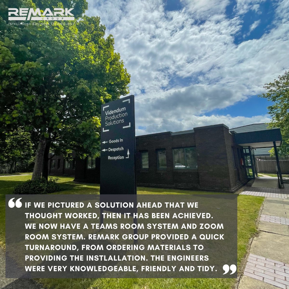 We're so pleased with our recent customer feedback from @videndum_plc. Find out how we installed a dual video conferencing system, with <a href="/AudixMics/">AUDIX</a> that easily switches between Microsoft Teams and Zoom 👉 remark-group.co.uk/case-studies/a…

#userexperience #microsoftteams #feedback #zoom