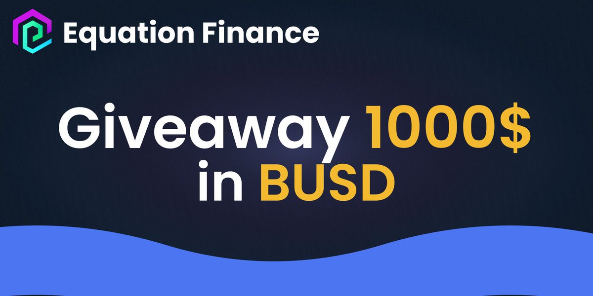 EquationFarm's tweet photo. 💜 #Giveaway  $1000 in $BUSD 🎉 

In honor of the upcoming #launch of the @EquationFarm we want to do a #giveaway!

To participate:

1.  Like, retweet and tag 3 #crypto friends
2. Follow @EquationFarm and TG (https://t.co/YZAdBNEcpf)
 
Results on August the 11th!

#cryptogiveaway https://t.co/7OLnLfitXS