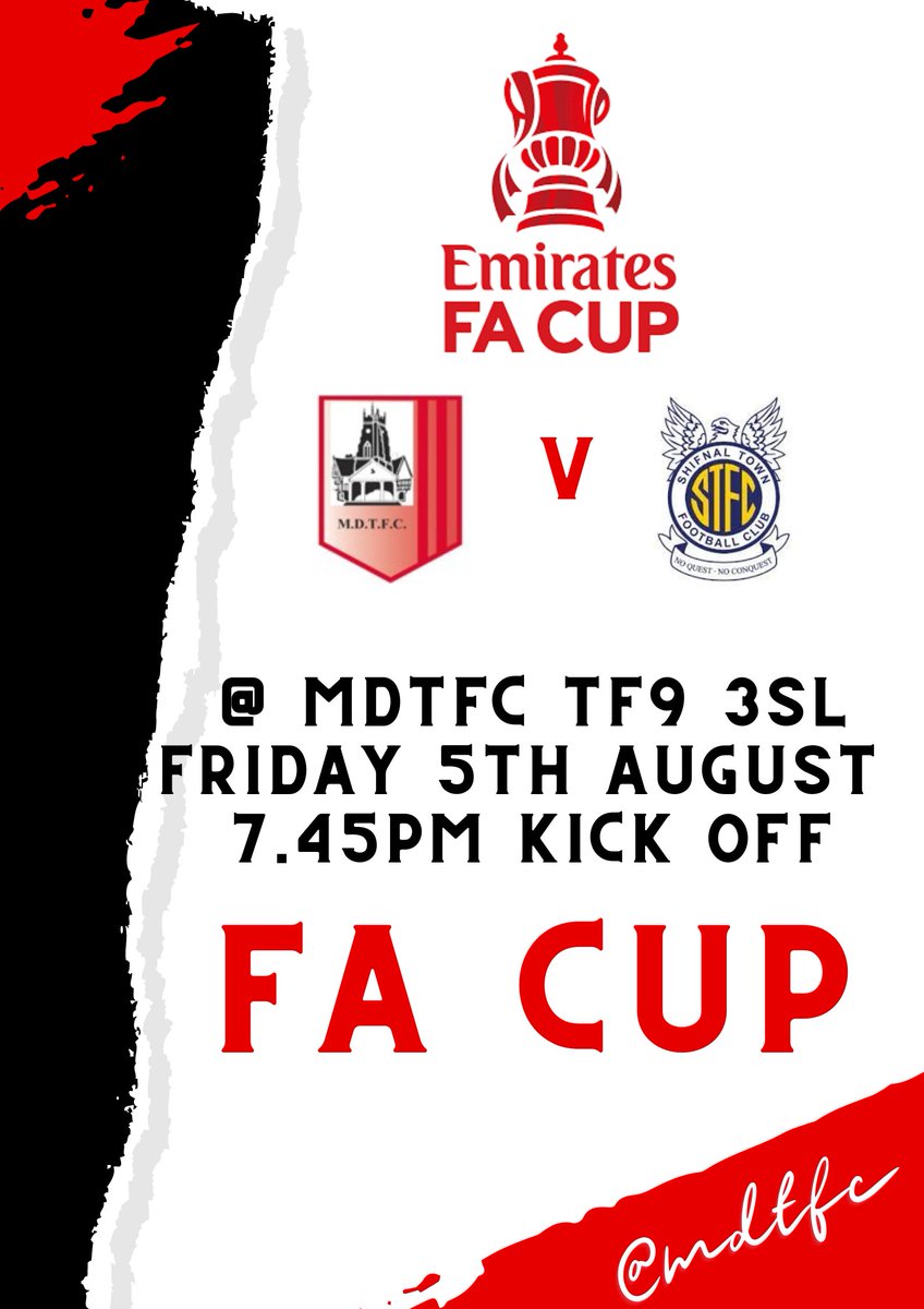 MDTFC's tweet image. The countdown is on... 
@EmiratesFACup 
#supportlocal #facup #localderby