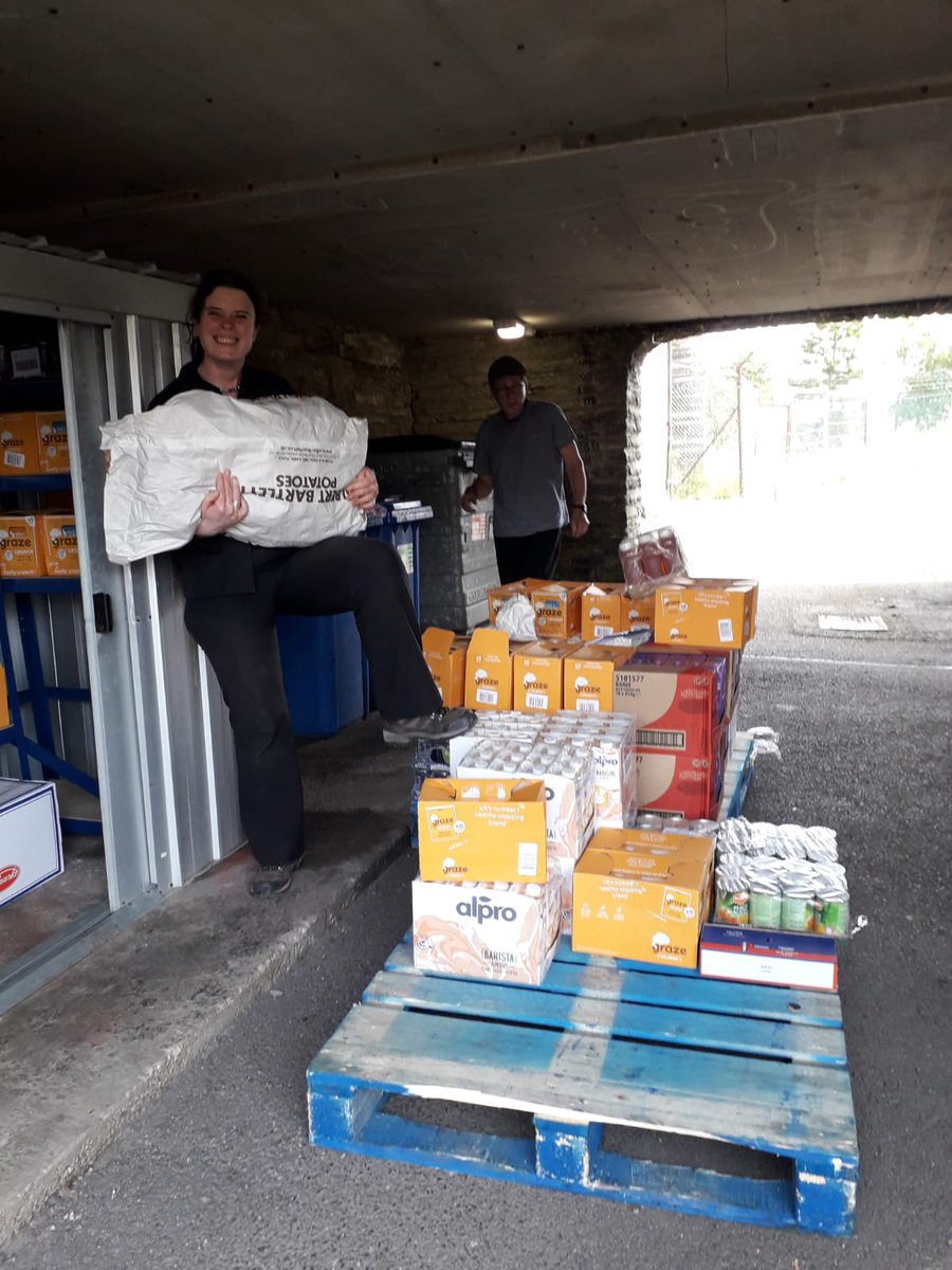 Our CFINE delivery has arrived, and we've got a brilliant mix of fresh foods in the fridge and on the shelves!😄

Many thanks to CFINE for their deliveries, they help keep the Shed going, especially with such a fab selection!😊