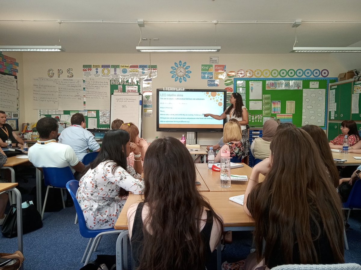Our new teaching staff enjoyed sessions from our maths and English directors today. A great opportunity to explore what these subjects look like in our schools &amp; to explore some of the key approaches we use.

Thank you <a href="/MrCPerrott/">Christopher Perrott</a> &amp; @NatashaDolling for your useful sessions today!