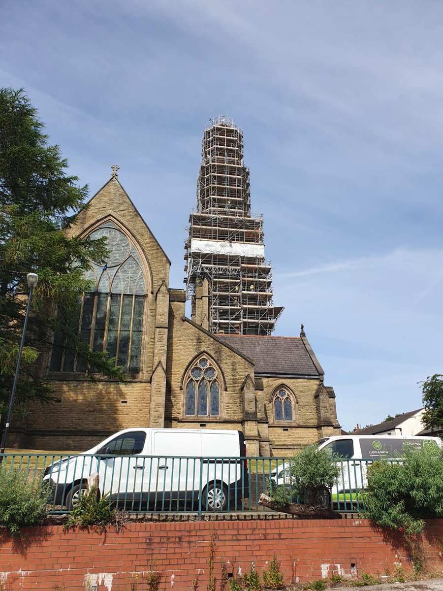 If you were out in Heywood this morning you may have spotted Red Watch Heywood Fire Station doing some familiarisation and training at St Luke's Church. Firefighters undertake regular training to respond to many incident types, many thanks to <a href="/Lloyd_and_Smith/">Lloyd & Smith Ltd</a> for facilitating
