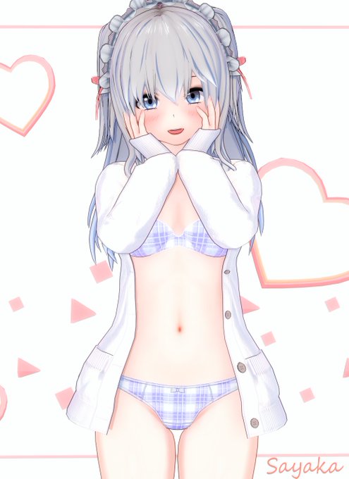 週始めは彩花たんの下着&身体を見て活力吸収!🤪🍌💕

そしてキャラを邪魔しないシンプルな背景がお気に入り✨ 