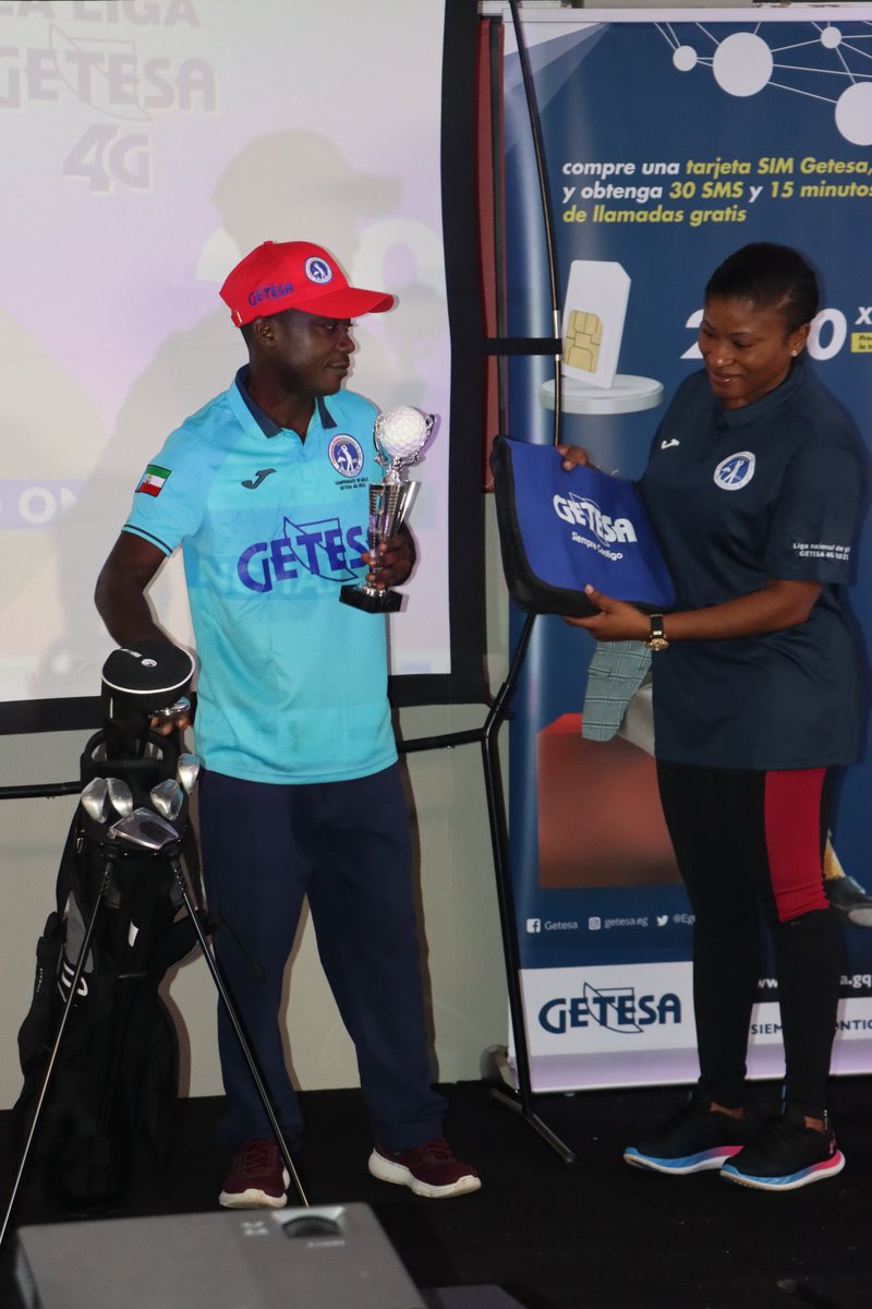 SOLMEDIAEG's tweet photo. El jugador patrocinado por @EgGetesa fue el ganador de la Liga #GetesaGolf2022 y @SOLMEDIAEG cubrió todo el evento.
#SolMedia #Soldeporte #CanalSol https://t.co/fOvn5fX2hi