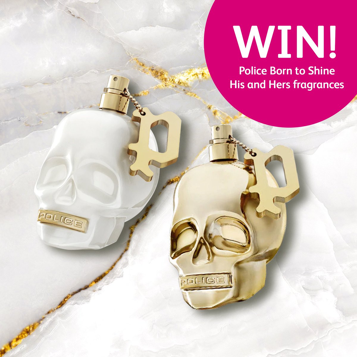 LloydsPharmacy's tweet photo. #WIN His &amp; Hers Police fragrance.

To enter all you have to do is:

- Follow us
- Like and RT
- Tag a friend

Entries close Sun 17th July and winner contacted Mon 18th July. T&amp;Cs apply: https://t.co/MATCN3iSt1 https://t.co/0B61Fg0v46