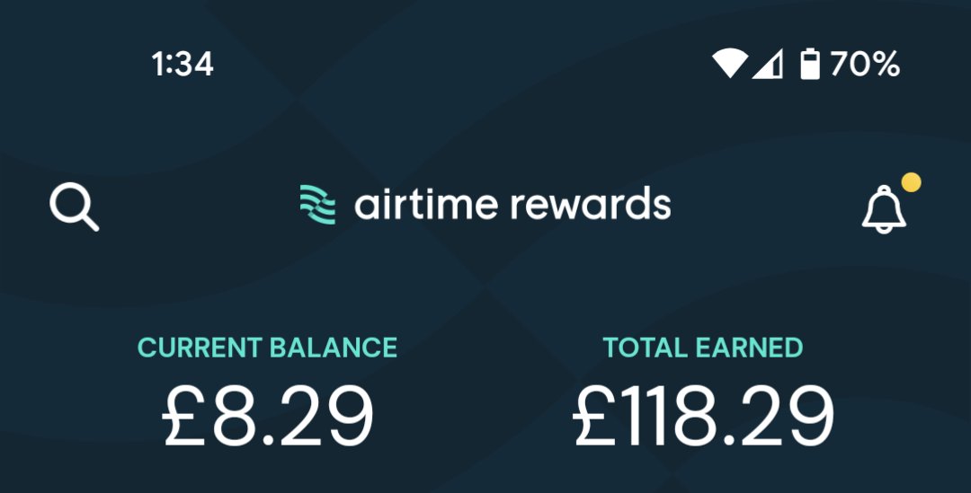 Life_Not_Knife's tweet photo. @AirtimeRewards £118.29p so far!! https://t.co/6GvNk862gL