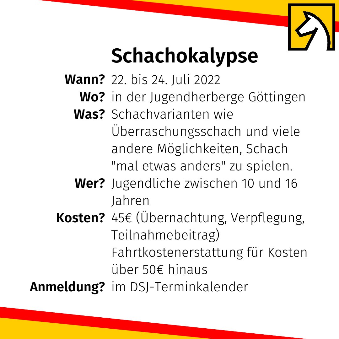 Hier gibt es alle Infos zur #Schachokalypse zusammengefasst: