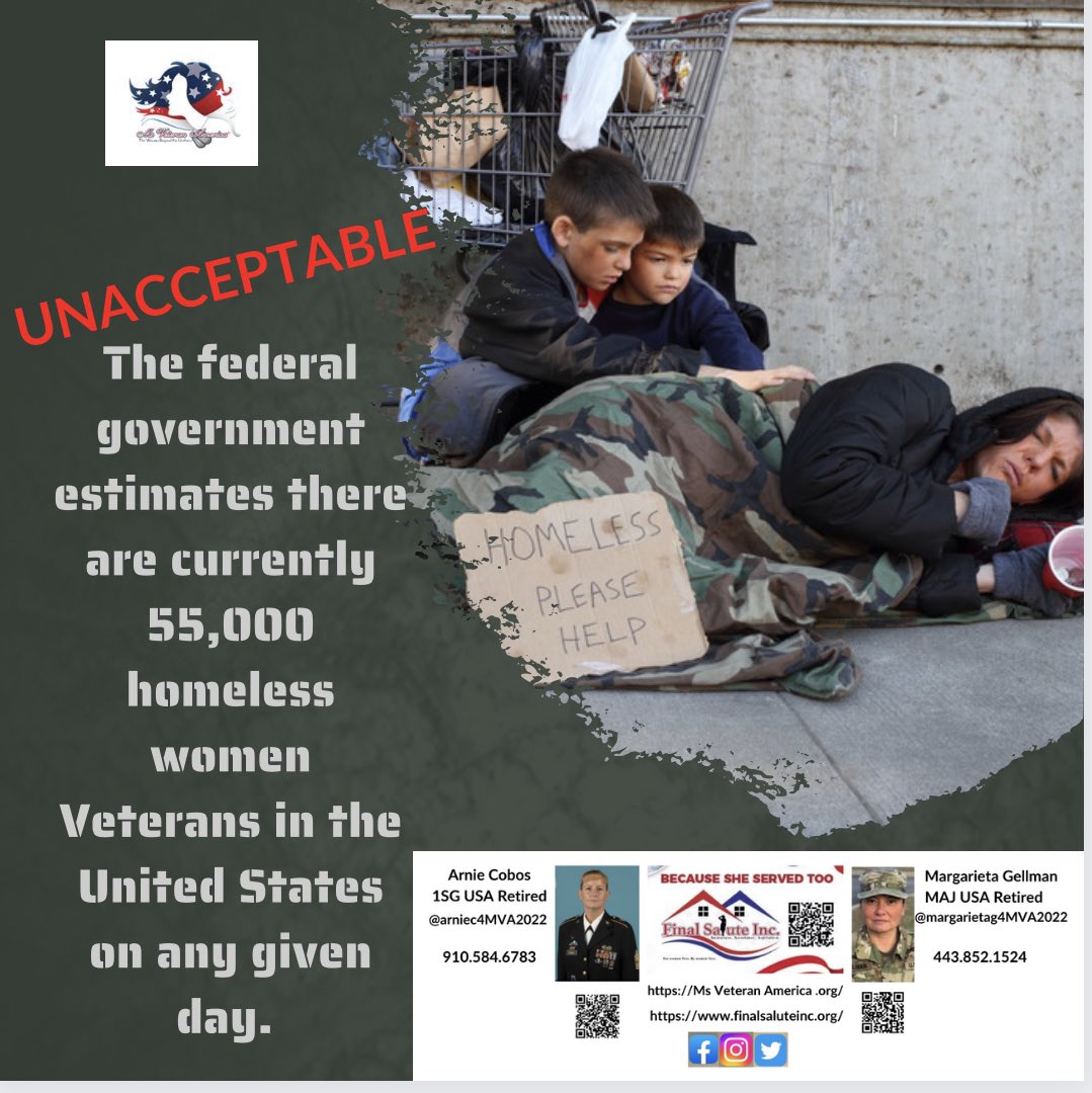 arnie_c4's tweet photo. It costs $25 daily to provide safe and suitable housing, food, clothing and supportive services for a woman Veteran in need.#msveteranamerica #crownjourney #MVA2022
#arniec4MVA2022 
#MVA2022
#Journeytothecrown
#FinalSaluteInc
#MVA2022Cohort
#RoadtoOrlando https://t.co/kpbixeKtzS