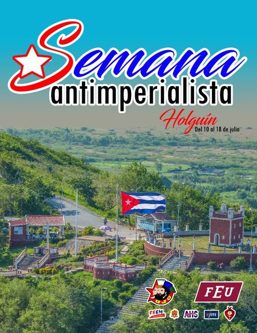 AylinAlvarezG's tweet photo. Como nos advirtió el Che «al imperialismo, ni un tantico así» en esa lucha permamente contra el enemigo de los pueblos no hay arma más poderosa que la unidad, eso #Cuba lo sabe de memoria y a los jóvenes nos toca ir a la vanguardia en ese empeño #CubaPorLaPaz @DiazCanelB https://t.co/WKZRD7H3aH