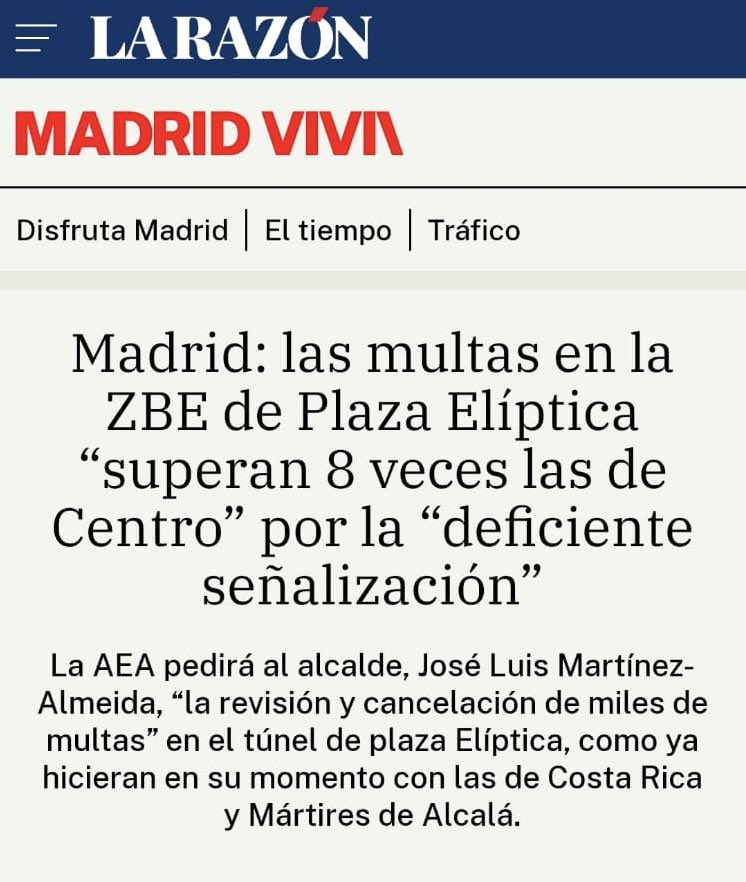 Multas zona Plaza Elíptica tweet media