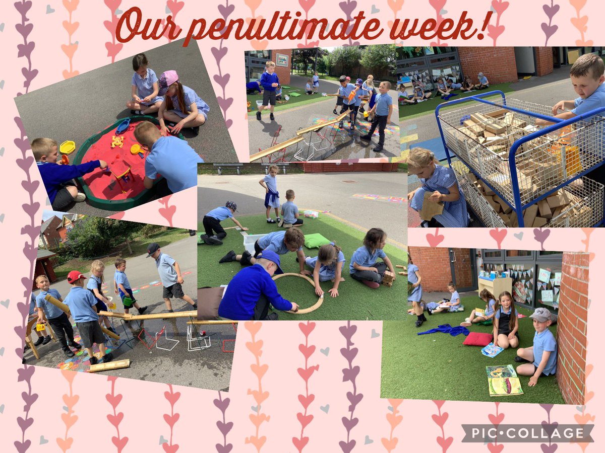 Year1_Layton's tweet photo. We have spent the first afternoon of our penultimate week enjoying continuous provision @DCHargreaves @clare_l00ker @NatWaltersX @aliceetracey24 #endofanera #notlongnow #year2ready https://t.co/x89kX1l9PK