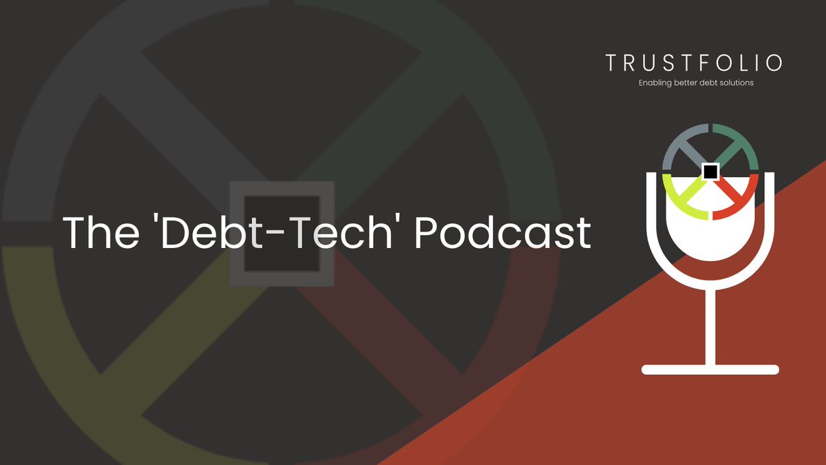 TrustfolioLtd's tweet photo. We may have only just released episode 2 of our #debttech podcast with @AskJames of
@Experian_UK but we can already reveal that episode 3 will feature the brilliant Steven Coppard of Arum (formerly @cabinetofficeuk)! https://t.co/2puseeADUy