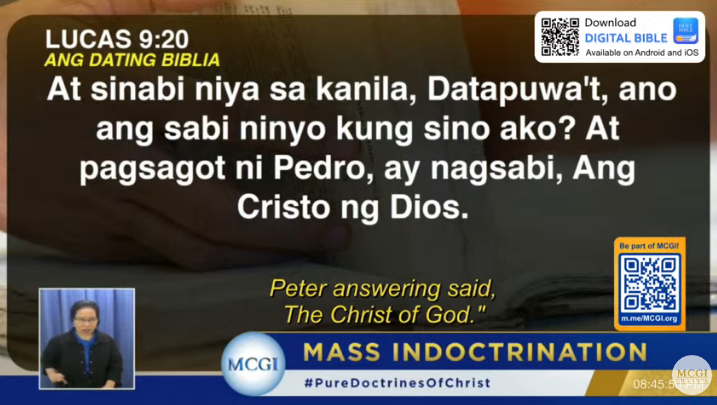 Kapatweets_Intl's tweet photo. The Christ of God. (Luke 9:20)

The Church Built by God 
#PureDoctrinesOfChrist https://t.co/5gWV8nM8hU