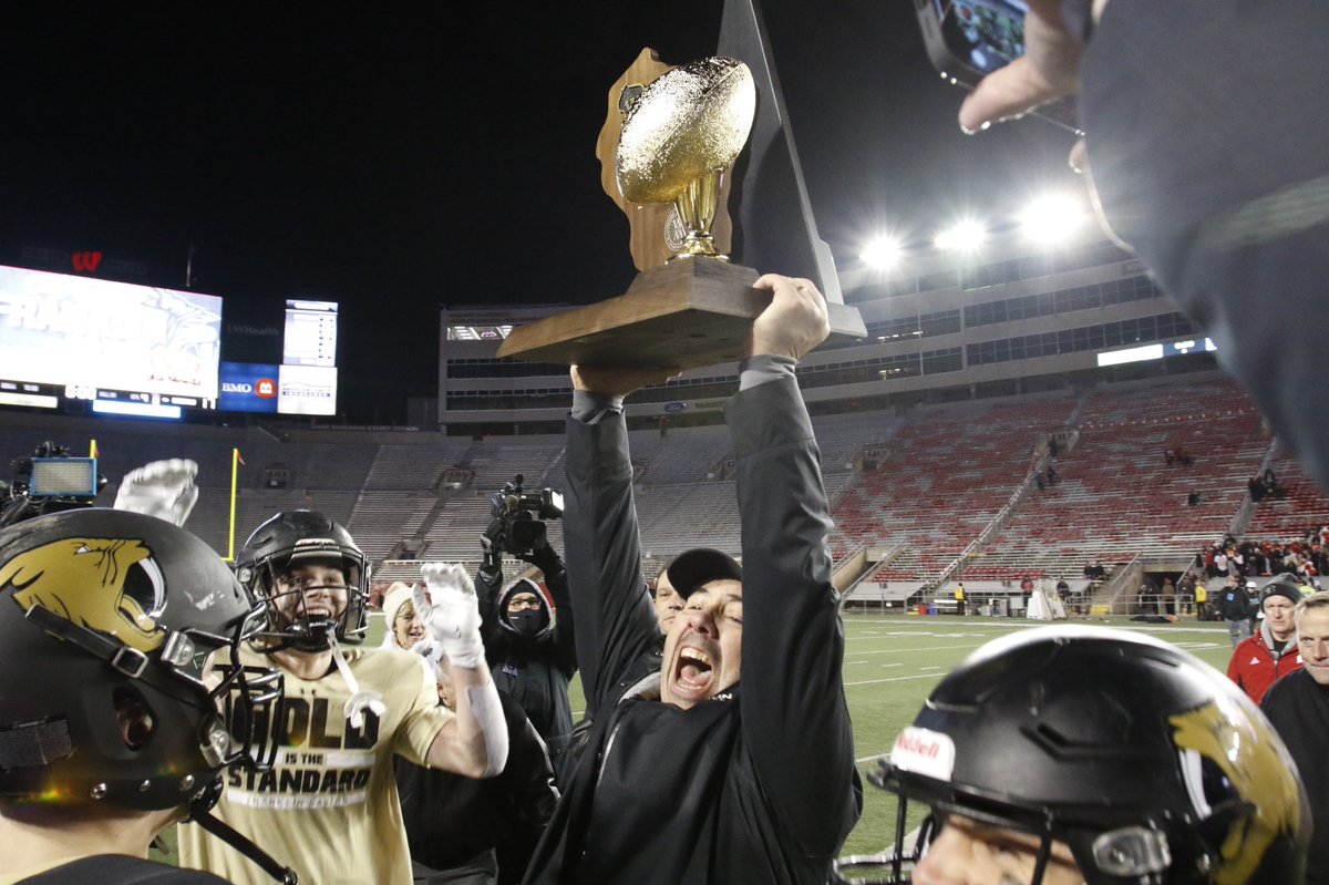 FranklinSabers's tweet photo. Congratulations to Franklin Football Coaches Louis Brown and Mike Beck on being selected to the Wisconsin Football Coaches Hall of Fame! A well deserved honor for two outstanding coaches and people of character! #SaberPride https://t.co/pMkghzQozB