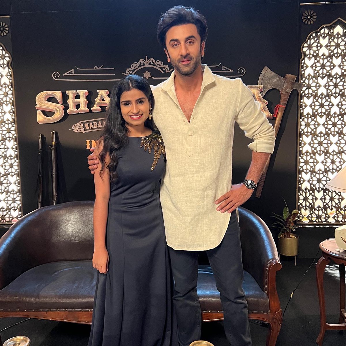 sivaangi_k's tweet photo. Thats how my first Mumbai trip went🙈
Cant wait to share the real deal with you all😍
#ranbirkapoor #shamshera promotions❤️
@yrf @Meta @instagram @oodagaa @vbzu https://t.co/WH808ot7Yy