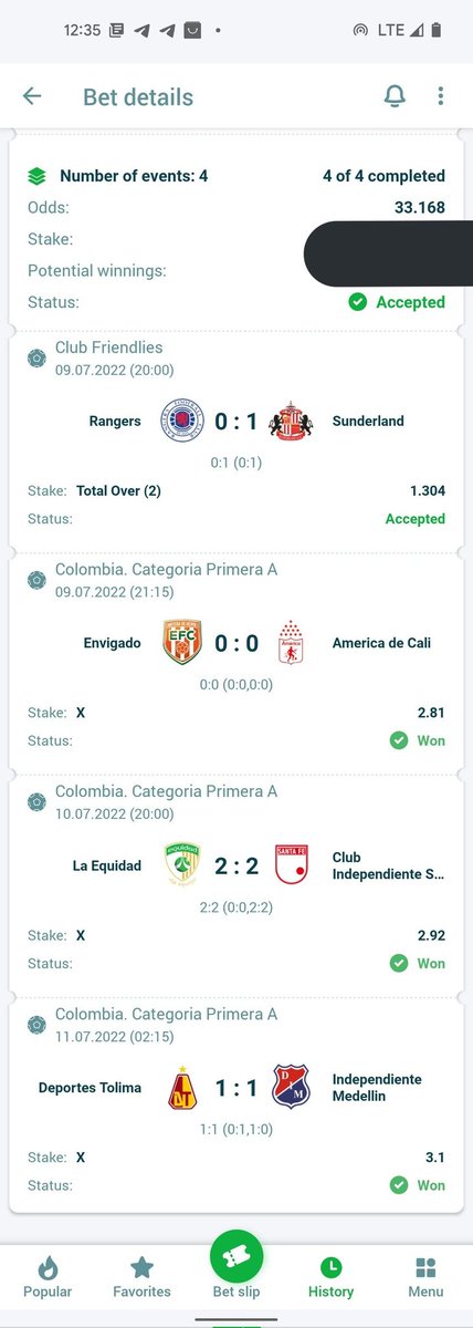 80 Odds FT DRAW BOOOOOOOOM ✅✅✅✅✅✅💯💯💯💯💯💯🎉🎉🎉🎉🎉🎉

77 ODDS BOOOOOOOOOM ✅✅✅✅✅✅💯💯💯💯💯💯🎉🎉🎉🎉🎉🎉

33 ODDS BOOOOOOOOOM ✅✅✅✅✅✅💯💯💯💯💯💯🎉🎉🎉🎉🎉🎉

Congrats if you played the FT draw on 22bet.

Lets Run Some Giveaways

Retweet &amp; comment "Congrats"