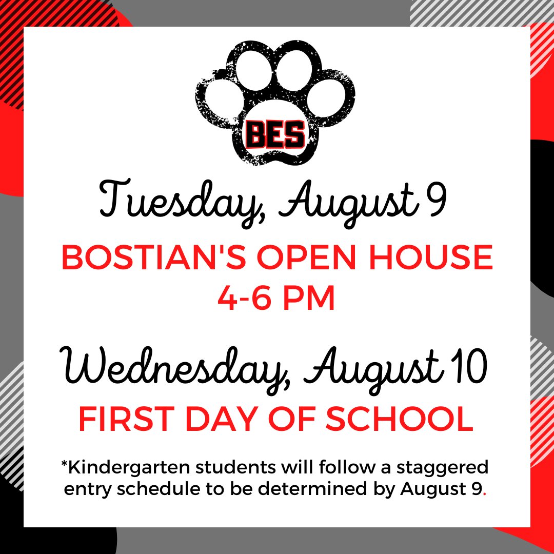 We're excited to welcome our Bulldog students and families to Open House on August 9! You'll be able to meet your teachers and receive important information for the start of a successful 22-23 school year. School supply lists will be shared on Friday, July 15!