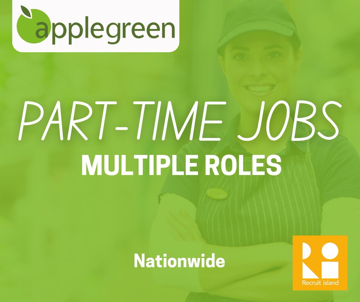 🍏 | Applegreen are seeking staff for multiple roles across Ireland.

Customer services roles, sales assistant roles and roles within some of the built-in food counters such as Subway, Costa Coffee and Burger King available.

Apply for the jobs here 🔽
bit.ly/2QsnOR1