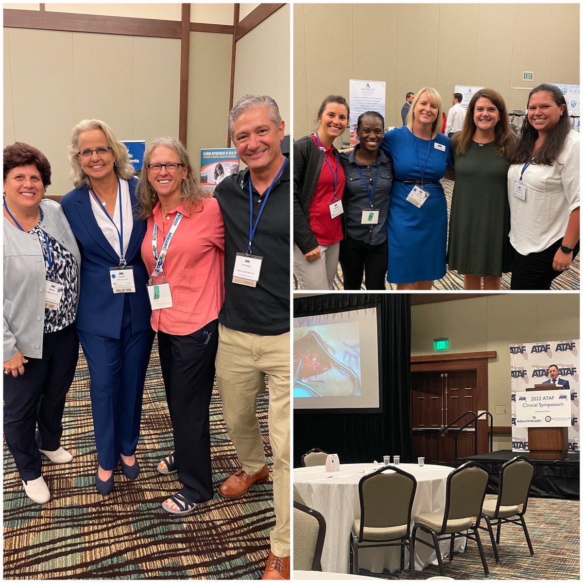 Orlando Sports Medicine - Physical Therapy Clinics (@osportsmed) on Twitter photo Thank you <a href="/ATAF83/">ATAF</a> for having us this weekend!
What a blast honoring new ATAF HOF Member's: Dr. Kristen Schellhase of <a href="/ucf_mat/">UCF Athletic Training Program</a> & Elaine Judy of <a href="/WPHS_OCPS/">Winter Park High Sch</a> <a href="/WPCatsFootball/">Winter Park Football</a> <a href="/WinterParkFla/">City of Winter Park</a>.
Always a pleasure catching up w/ AT legends Marisa Brunett <a href="/marisabhrt/">Marisa Brunett</a> & Stephanie Lennon. Thank you <a href="/ATAF83/">ATAF</a> for having us this weekend!
What a blast honoring new ATAF HOF Member's: Dr. Kristen Schellhase of <a href="/ucf_mat/">UCF Athletic Training Program</a> & Elaine Judy of <a href="/WPHS_OCPS/">Winter Park High Sch</a> <a href="/WPCatsFootball/">Winter Park Football</a> <a href="/WinterParkFla/">City of Winter Park</a>.
Always a pleasure catching up w/ AT legends Marisa Brunett <a href="/marisabhrt/">Marisa Brunett</a> & Stephanie Lennon.