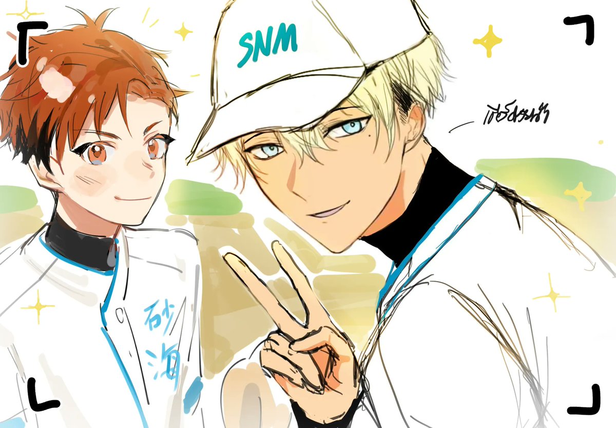 snm_ogane's tweet photo. #SNM_Baseball #SNM_Koshien
มาเชียร์กันด้วยนะทุกคน🖐

(เห็นว่ามีถ่ายทอดสด เราไม่ได้หันเข้าหากล้องแต่เป็นกล้องที่หันเข้ามาหาเราเองค่ะ ที่ซานามิก็จะมืดๆหน่อยนะคะเพราะพระอาทิตย์มาอยู่ที่เกาะหลักแล้ว สู้ๆนะคะ) https://t.co/kXB9IVemWD