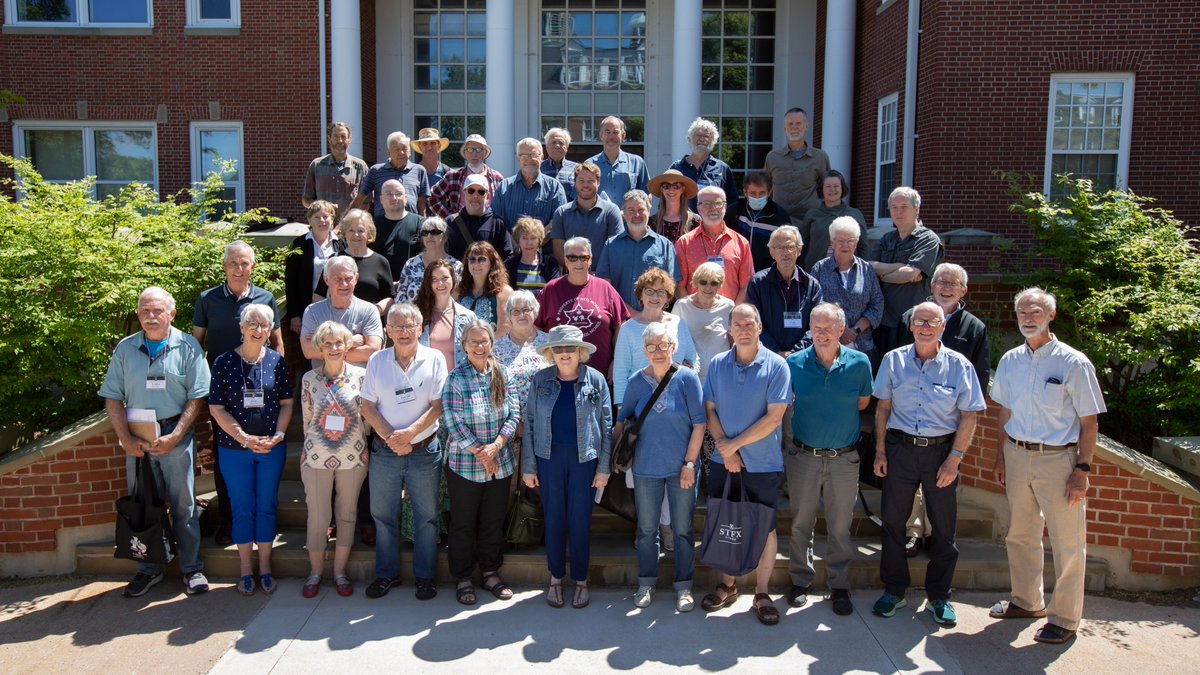 Last week about 50 alumni returned to #StFX for the annual Classics for Classics. They studied Plato’s five dialogues under Dr. Steve Baldner &amp; StFX guest lecturers. Each year it's attended by faithful returnees &amp; many newcomers allowing old friends to reconnect &amp; new friendships