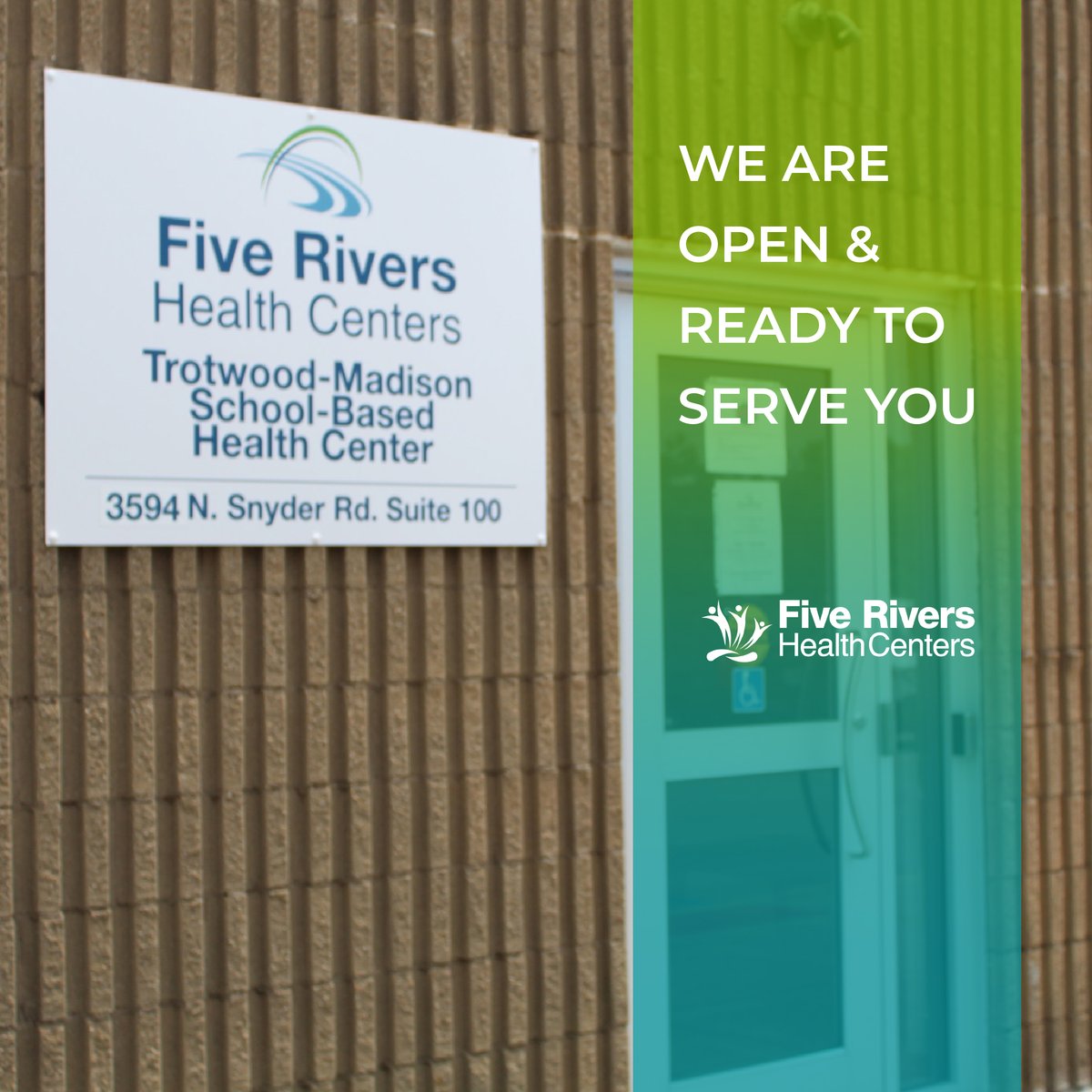 We currently have TWO School-Based Health Centers Dayton and Trotwood-Madison. We are open and ready to see patients for immunizations, vision screenings, and well-child checks.
 
#healthcenter #healthcare #schools #wereopen #careprovider